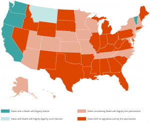 Assisted Suicide US Map